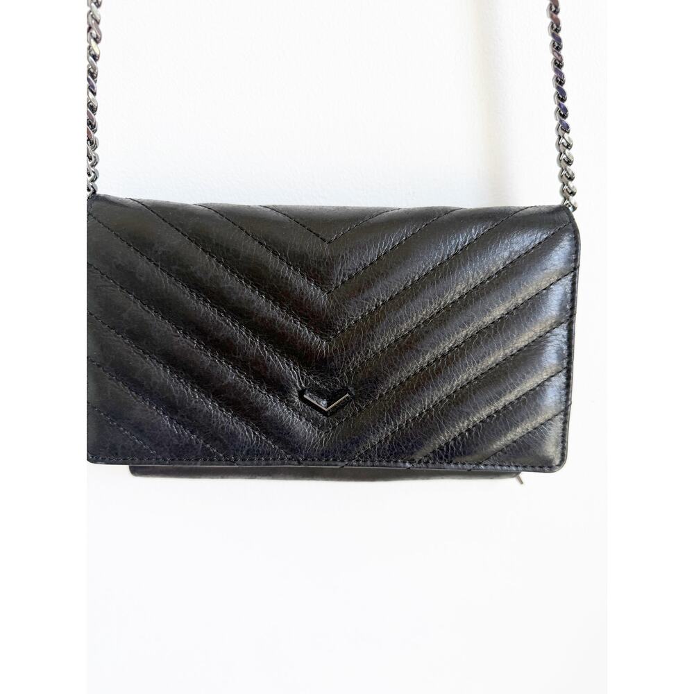 Botkier Soho Quilted Crossbody Black Chain Strap